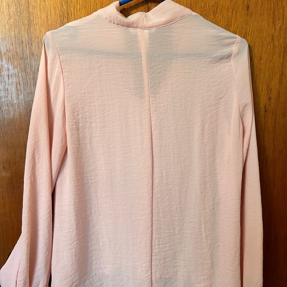 H&M Blush colour long sleeve blouse - Picture 3 of 4